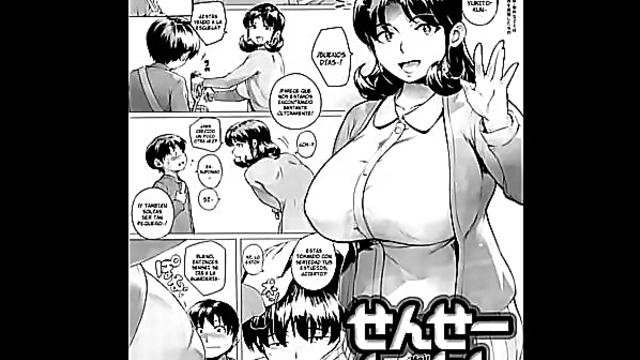 Cartoon Sensei Finds Pleasure in Passionate Encounter with Anime Student