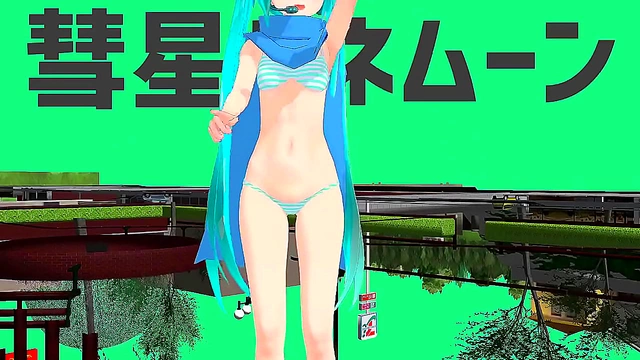 Hatsune Miku Entices with Sensual Dance in Anime Music Video "Comet Honeymoon"