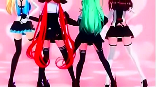 Teen 18+ MMD Hentai Character Engages in Steamy 18+ Loving Session