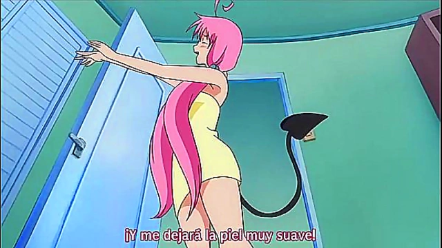 Lovable To Love Ru Girls 18+ Engages in Steamy Ecchi Fun with Eager Partner