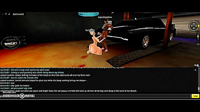Queen DMV Tempts You into Arousal in 3D Anime Game IMVUAdventure