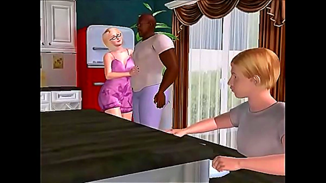 Naughty Nancy’s XMAS Delight – Steamy Interracial Adventures with Cartoon Cutie