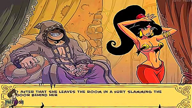 Brunette Princess Teaches Her Master Dominance in Steamy Anime Scene