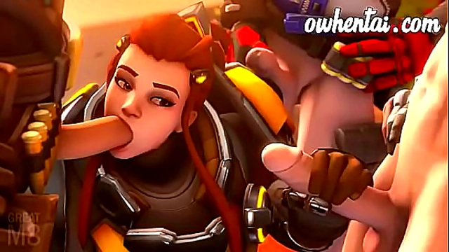 Overwatch Characters Seduce Each Other in Steamy Hentai Group Sex Parody