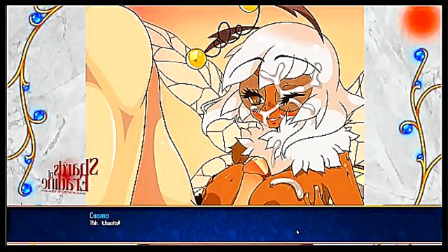 Bee Girls 18+ Seduces with Tit-Fucking Delights in Steamy Anime Game Sequence