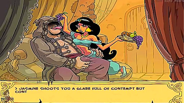 Princess Jasmine Seduces Her Sensual Genie Trainer in Steamy ASMR Fantasy