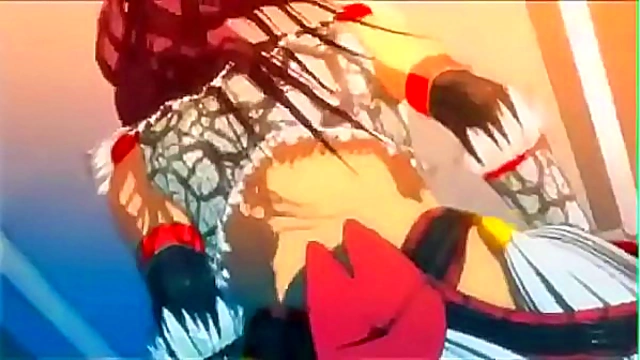 Big-BreastedTeacher Delivers Heartfelt Hentai blowjob & Creampie Pleasure