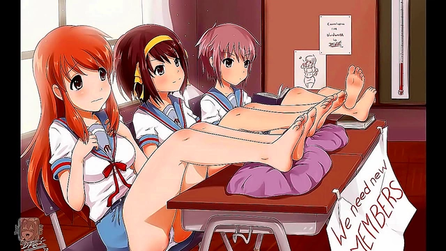Sensual Anime Babe Tempts with Foot Fetish Fun in Exciting Challenge