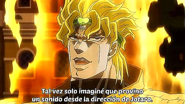 Jojo's Bizarre Adventure – Erotic hentai scene featuring intense passionate action