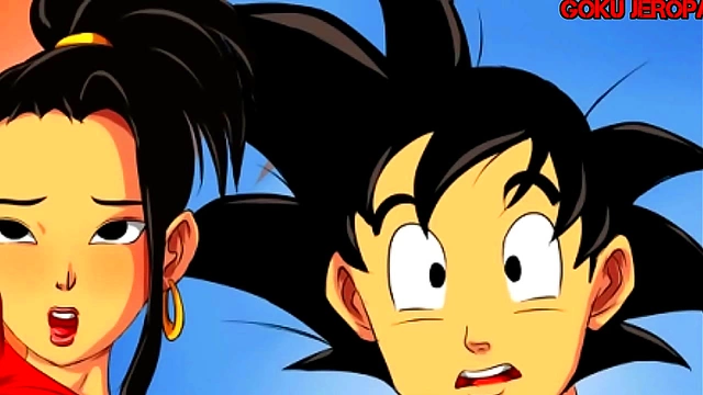 Goku Pleasures Caulifla in Steamy Dragon Ball Hentai Encounter