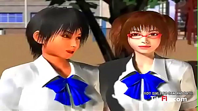 3D Anime SchoolGirls 18+  Dive into Ecstatic Pleasure with Game Char