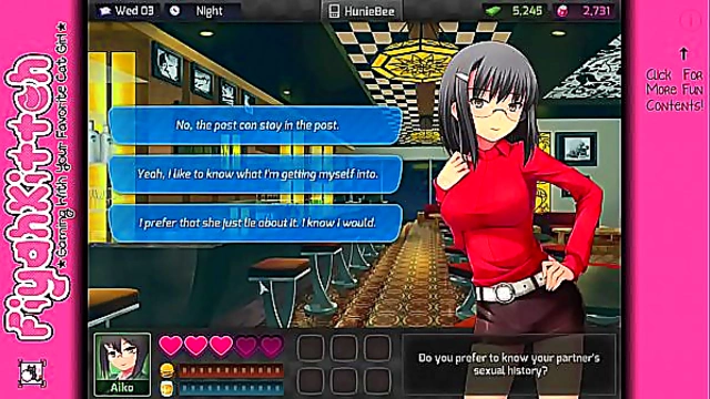 HuniePop Gamer Girls 18+ Tempts You in Steamy Dating Sim Romance