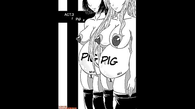 Pregnant Hentai Goddess Enchants with Seductive Charms and Voluptuous Curves