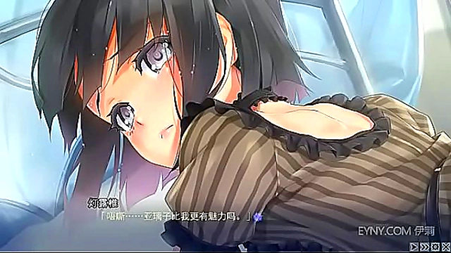 BlondeTeen 18+ Goddesses Indulge in Hot Threesome with voluptuous Anime Action