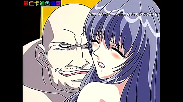 Bound Teen 18+ Anime Girls 18+ Pleasures Two Lustful Older Men in Steamy Scene