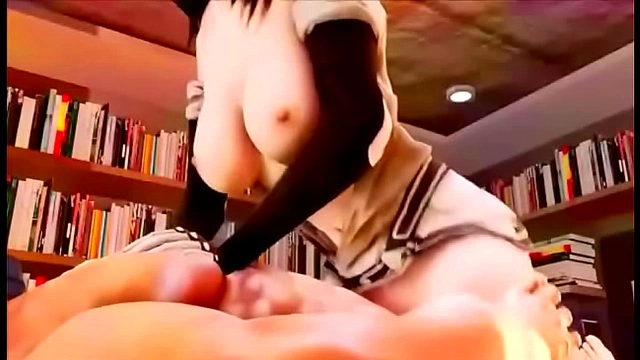3D Anime Beauty Receives Intense Pleasure in Steamy Hentai Adventure