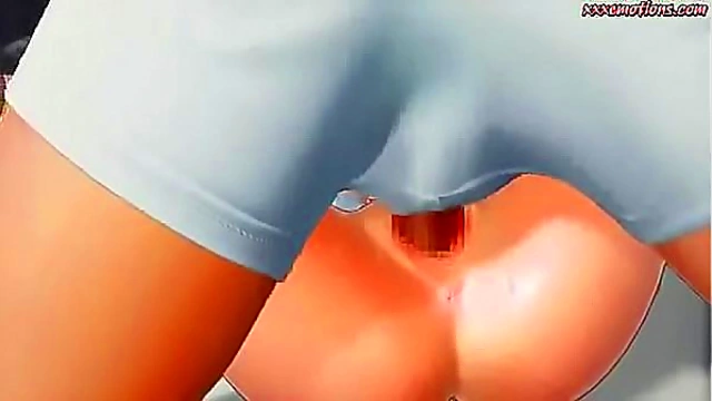 Muscular Man Pleasures Cute Anime Girls 18+ in Steamy Doggystyle Encounter