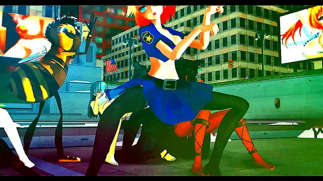 Sensual MMD Dance Fantasy –Sexy seduction with alluring moves in Hentai Anime