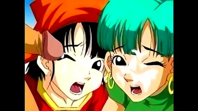 Pan & Bulma Embrace Intense Pleasure in Dragon Ball Z Anime Adventure