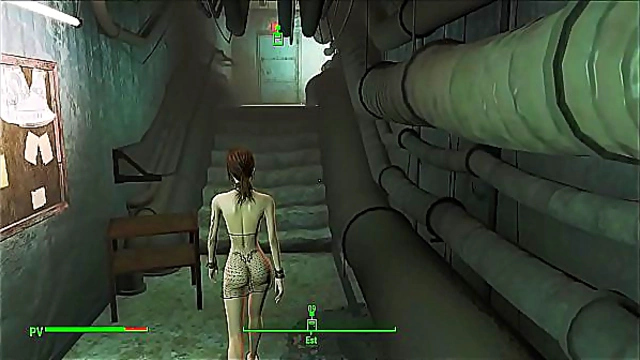 Teen 18+ Anime Officer Finds Rough Pleasure in Fallout-Style Hentai Adventure