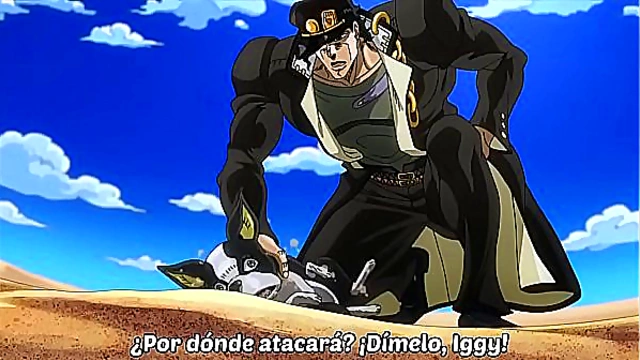 Jojo’s Bizarre Adventure – Hot Anime Duo Unleashes Desire in Egyptian Sands