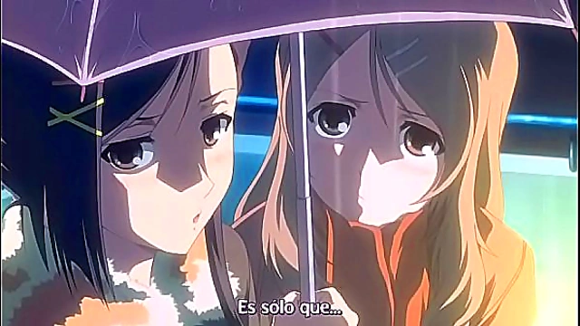 Lustful StepStepSisters Indulge in Sweet Pleasure with Candy Boy 18+ in Yuri Anime