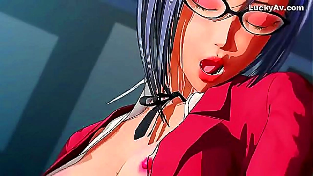 Intimate 3D Hentai Scene – Hot Animated Couple Engages in Steamy Lovemaking