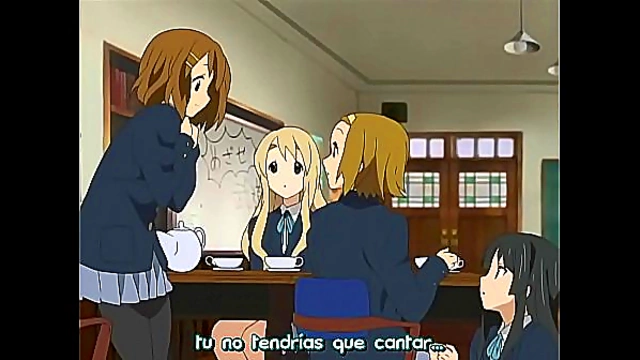 Moe Anime Girls 18+  from K-On! Share Sweet Intimacy in Spanish-Subbed Fun