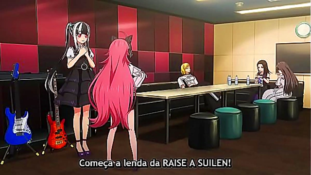 Passionate StepMoments Heat Up in Hentai Anime Bang Dream S2 E9 (PT-BR)
