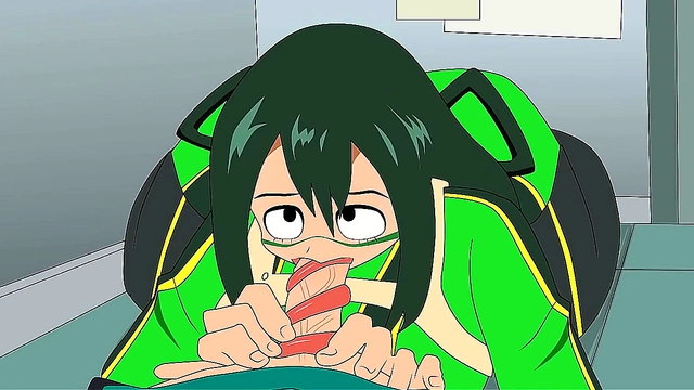 Froppy Dives into Passionate Pleasure in My Hero Academia Hentai Scene