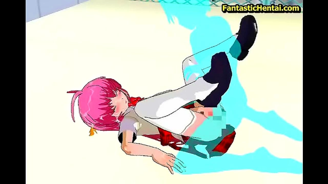 Ayane Tempts You into a Wild Anime Sex Frenzy at School