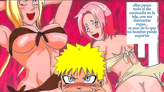 Tsunade Dominates Naruto Manga Party with Her voluptuous Assets