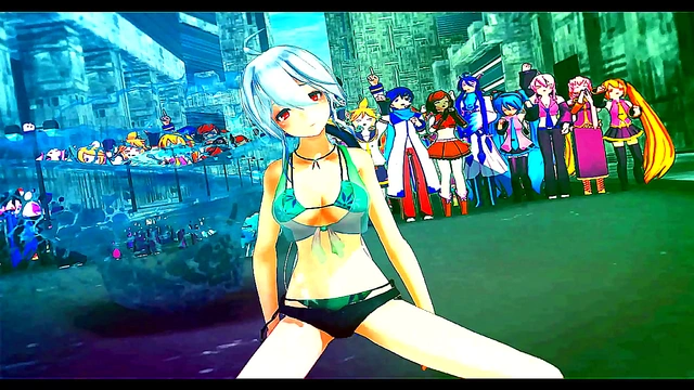 Sensual Anime Beauties Groove Sensually for MMD Enthusiasts