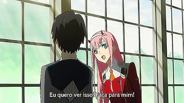 Intimate StepMoments with Darling in the FranXX Couple in HD Japanese Dub Episode 5