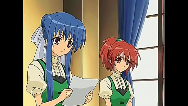 Yuri Anime Girls 18+  Share Tender StepMoments in Strawberry PanicScene