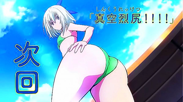 Curvy Anime Babe Flaunts Her Assets in Exciting Keijo Fanservice Scenes