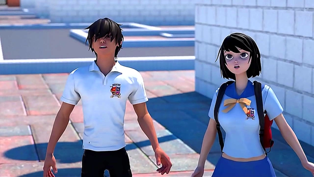 Cute SchoolGirls 18+  Tempt Their Teachers for Naughty Pleasure in hentai Anime