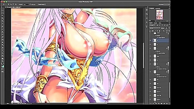 Athena from Saint Seiya Tempts with Her Busty Curves and Alluring Charm