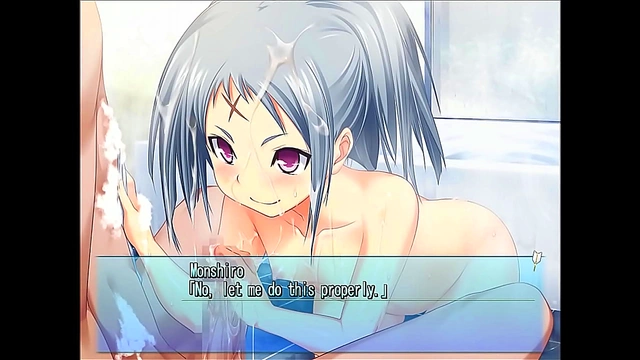 PetiteTeen 18+ DelightswithBlowjobinMajikoiErogeAnimeScene