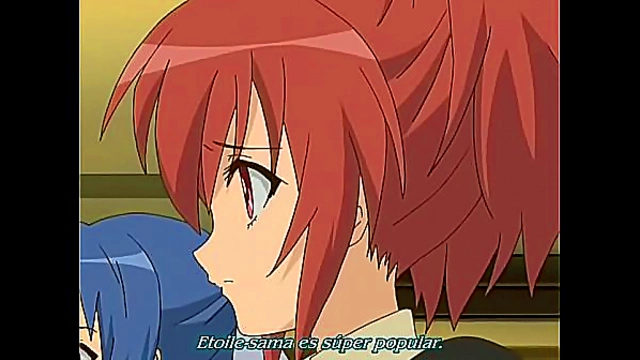 Yuri Anime Girls 18+  Discover Intimate Joys Together in Strawberry Panic Scene