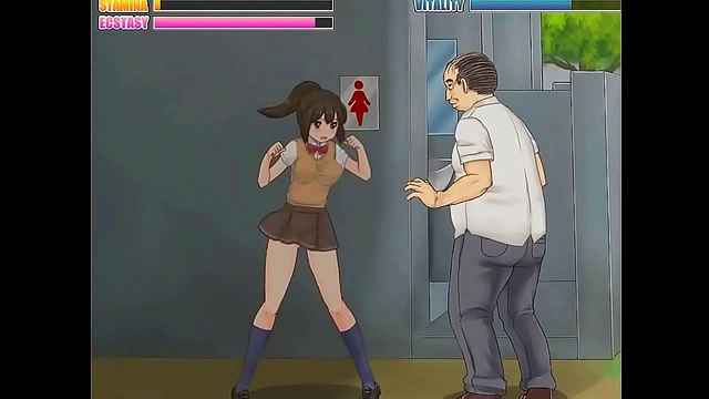 Naughty Student Tempts Her Teacher in Sexy Hentai Classroom Scene