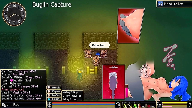 Defeated RYONA Finds Harsh Pleasure in BDSM Romance Turnaround