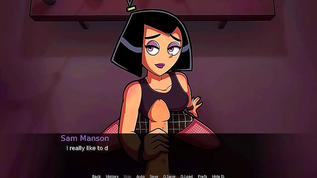 Gothic Beauty from Amity Park Tempts You in a Steamy Hentai Romance