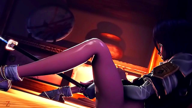 Rukia Kuchiki Enjoys Intense Anime Pleasure with Explosive Squirt & Creampie