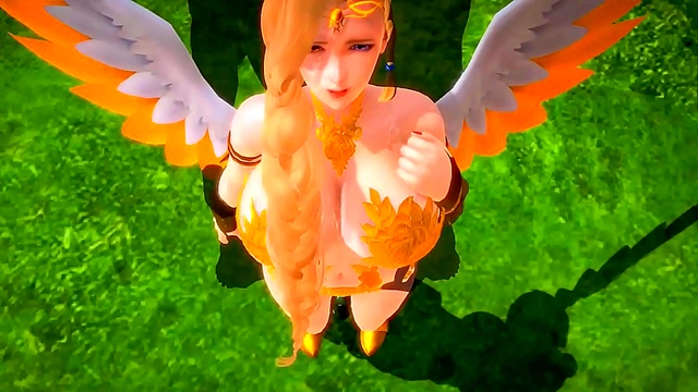 Sariel Seduces with Gentle Strokes for Mind-Blowing Climax in 3D Hentai Fantasy