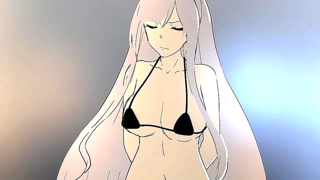 Sensual Hentai Babe Tempts You with Steamy Boob Shake
