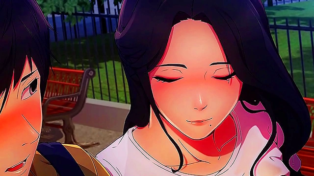 Boss Moves In with Step-StepMom for Steamy Anime-Hentai Adventures