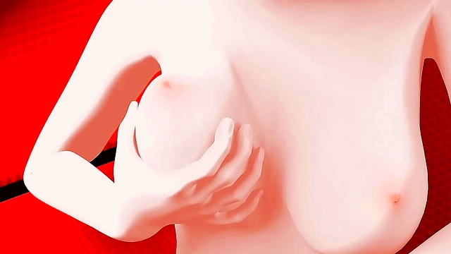 MILF with Huge Boobs Enjoys CGI Chair Pleasure in Overwatch Style