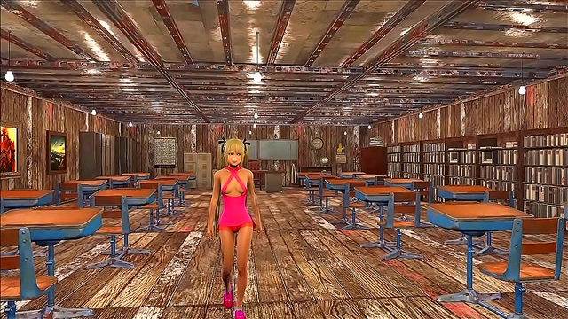 Marie Rose Embraces Fallout 4 Style in Sizzling Anime Fantasy