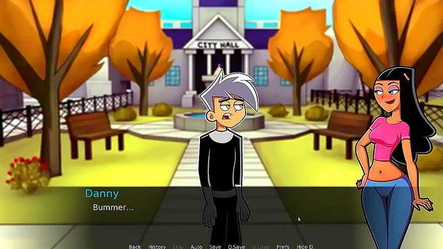 Paulina Rescued by Danny in Amity Park’s Steamy Hentai Encounter